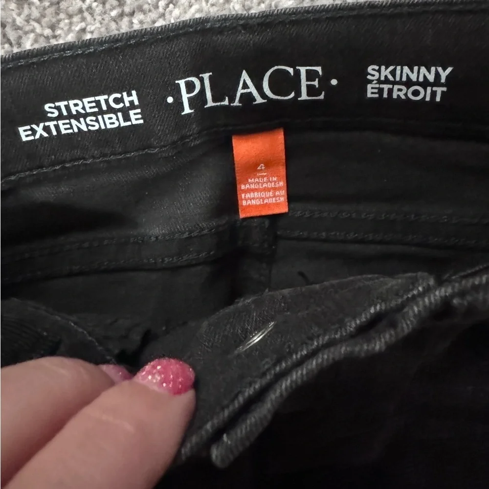 NWT The Children’s Place Place Denim Skinny Jeans Size 4T-ALL 3